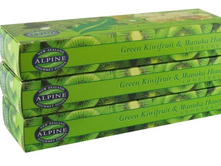 Green Kiwifruit and Manuka Honey Shortbread - 3PK Online Sale