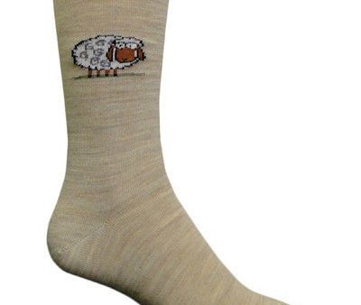 New Zealand Inspired Merino Socks - Sheep (Marble 8-12) Fashion