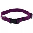 Coastal Pet Products New Earth Soy Adjustable Dog Collar (X-Small - 5 8  X 8 -12  Eggplant) on Sale