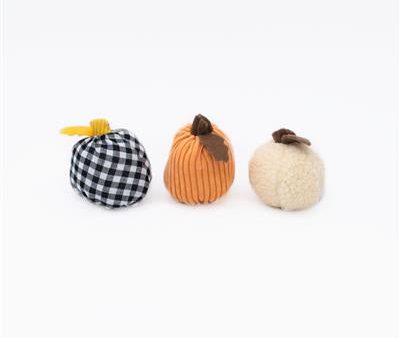 Zippy Paws Halloween Miniz Pumpkins 3 Pack For Discount