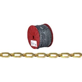 1 0 Brass Safety Chain, 250-Ft. on Sale