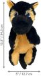 KONG Comfort Pups Low Stuffing Plush Fur and Crinkly Noise with Squeaker Online now