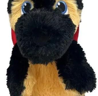 KONG Comfort Pups Low Stuffing Plush Fur and Crinkly Noise with Squeaker Online now