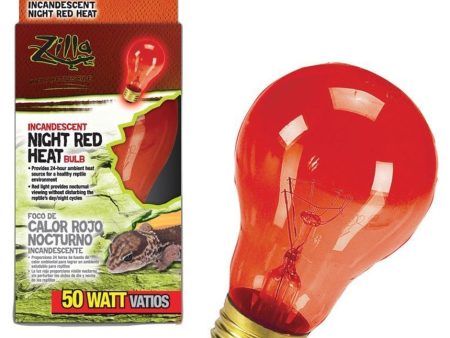 Zilla Night Red Heat Incandescent Bulb (100 WATT) Fashion