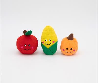 Zippy Paws Miniz Fall Harvest 3 Pack For Sale