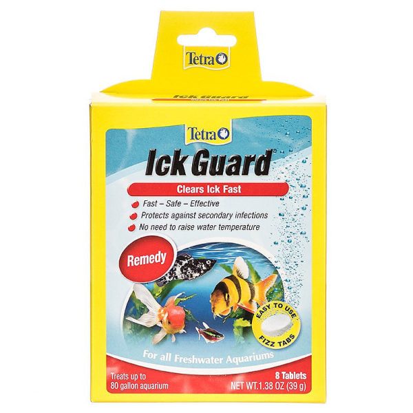 Tetra Ick Guard® Aquarium Remedy Easy to Use Fizz Tabs (8 ct) Supply