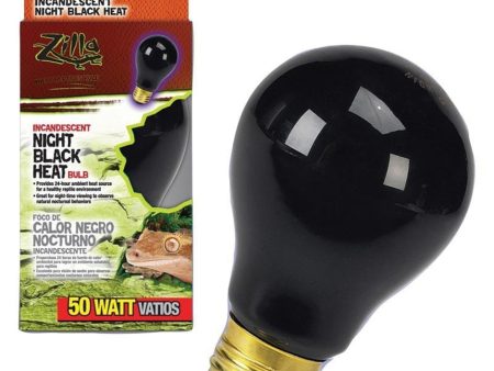 Zilla Night Black Heat Incandescent Bulb (50 WATT) For Discount