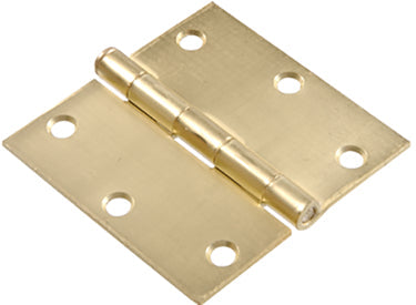 3  SATIN BRASS SQ HINGE Supply