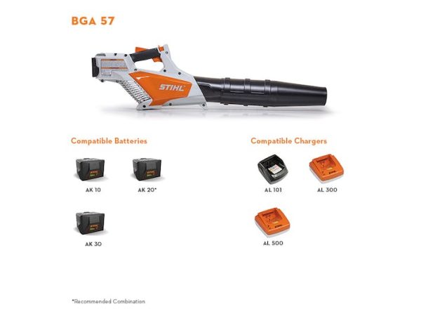 STIHL BGA 57 Battery Powered Blower For Discount