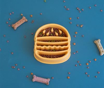 Zippy Paws Slow Feed Bowl Hamburger Hot on Sale