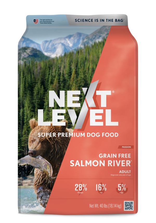 Next Level Super Premium Dog Food Grain Free Salmon River Online now