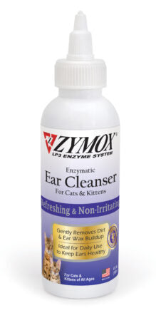 ZYMOX® Enzymatic Ear Cleanser for Cats and Kittens (4 oz) Hot on Sale